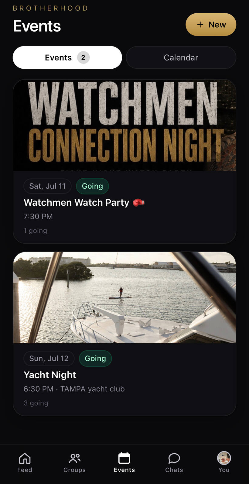 Watchmen app screen 3