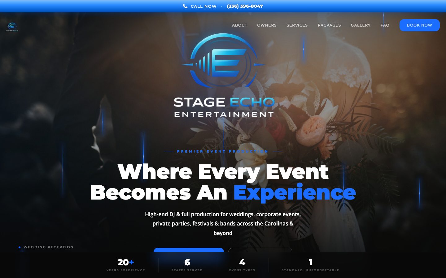 Stage Echo website